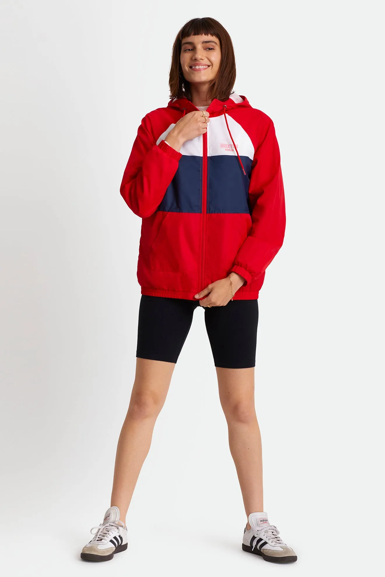 Phys. Ed. Windbreaker - Racing Red