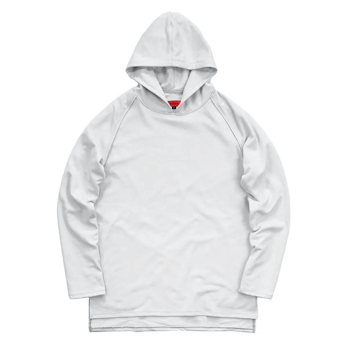 Piped Raglan Hoodie - Light Grey