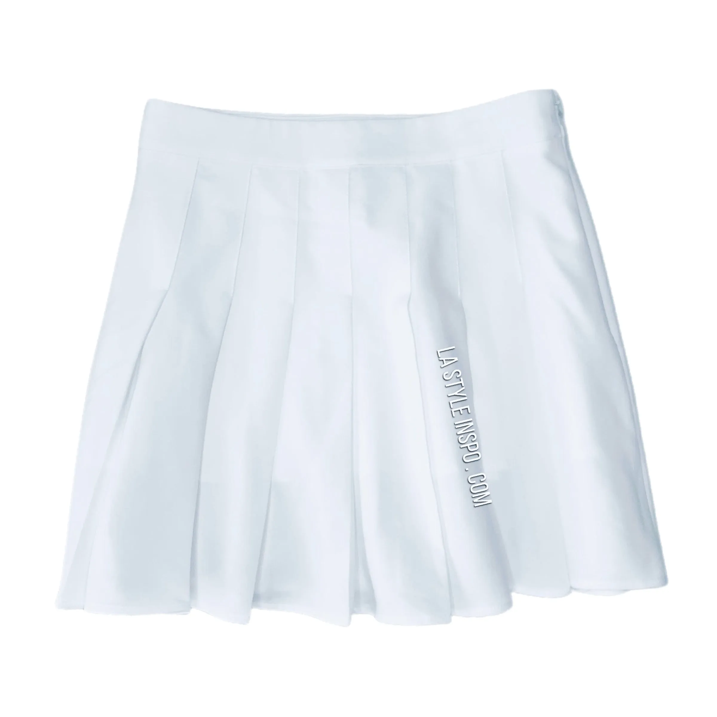 Pleated Skirt White Small