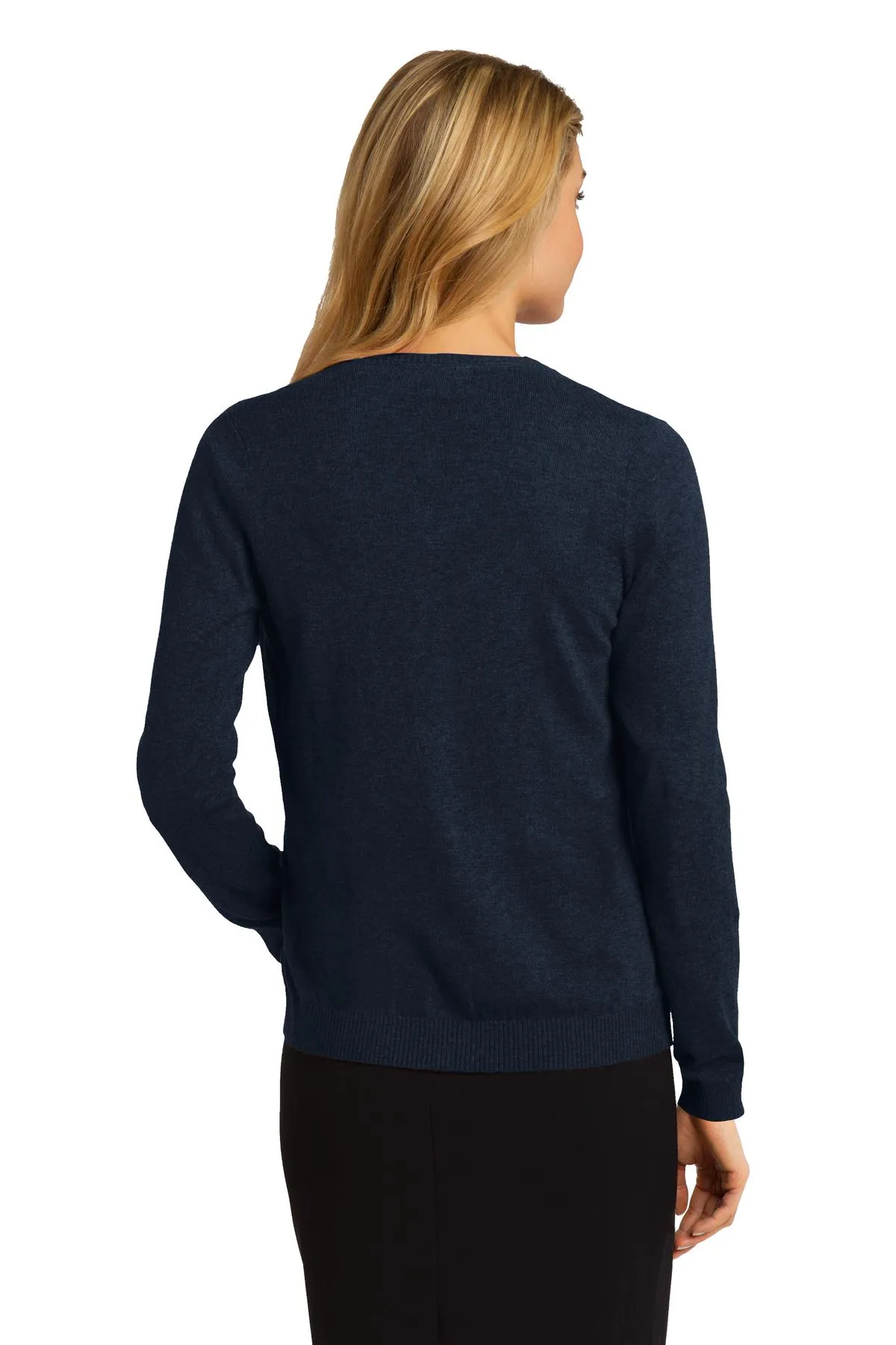 Port Authority Ladies Cardigan Sweater. LSW287