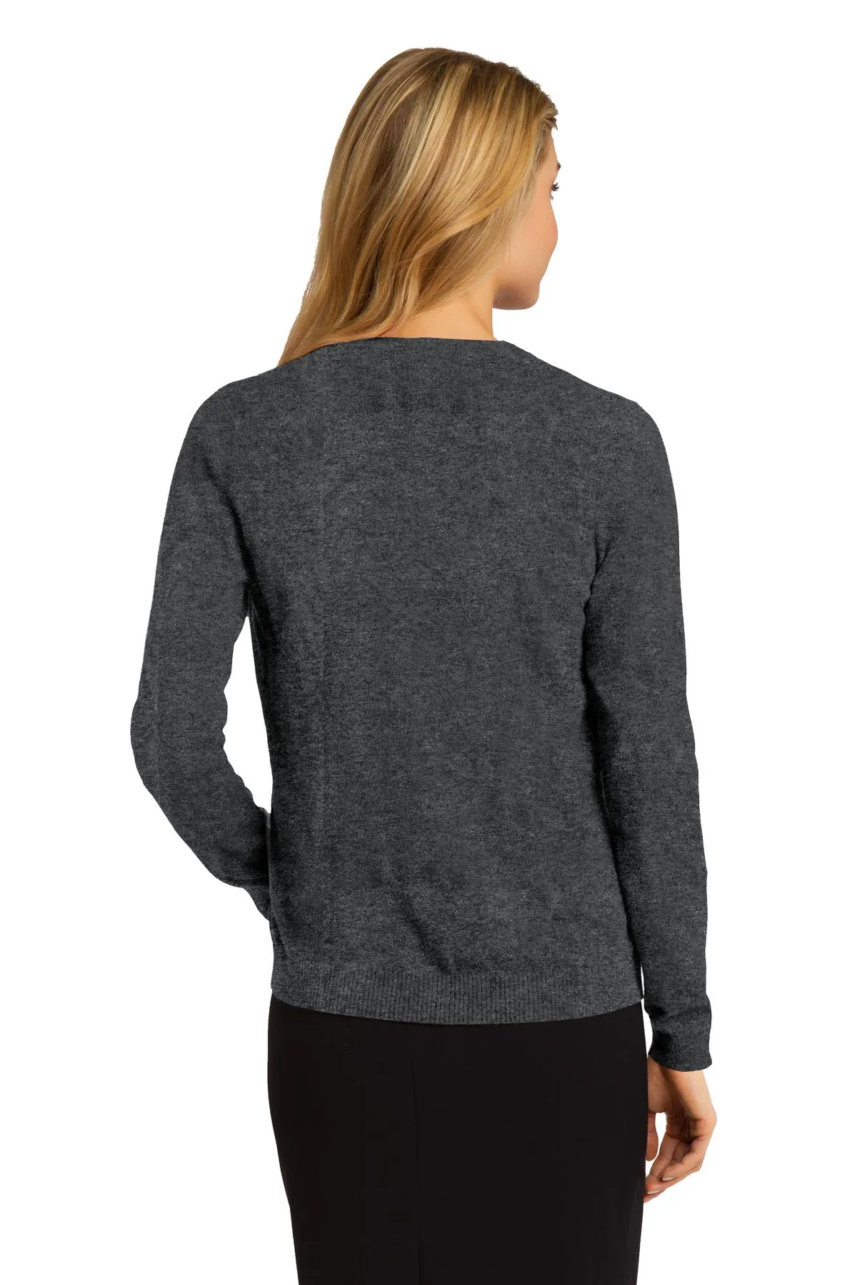 Port Authority Ladies Cardigan Sweater. LSW287