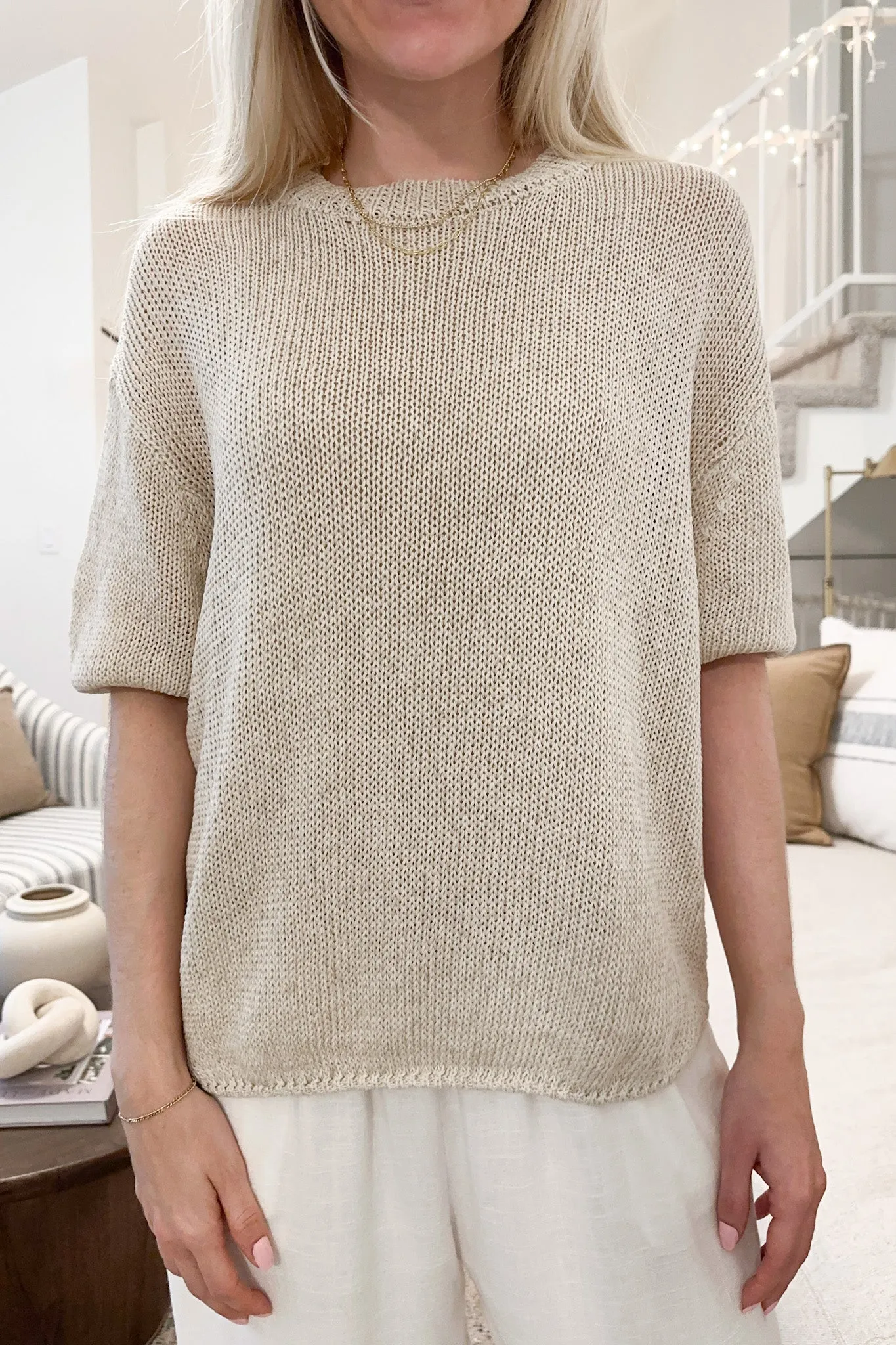 Salty Air Lightweight Sweater Top