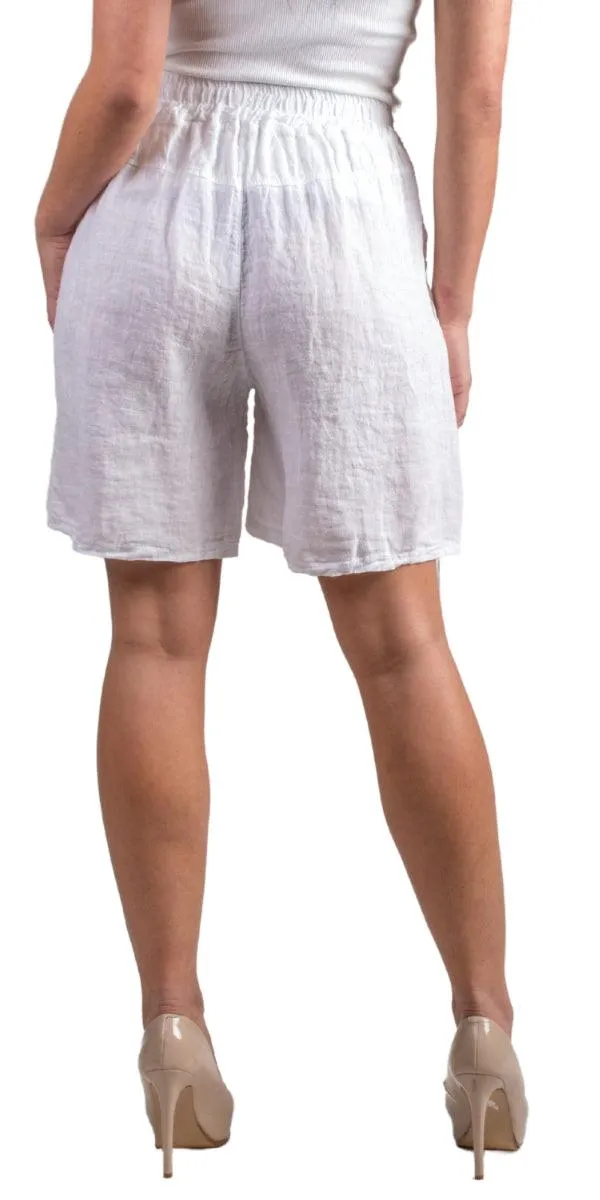 Silvana Linen Shorts