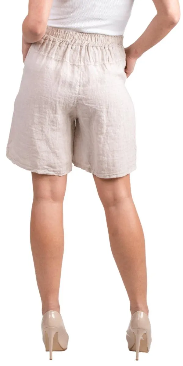 Silvana Linen Shorts