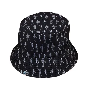 Skeleton Hanging Bucket Hat