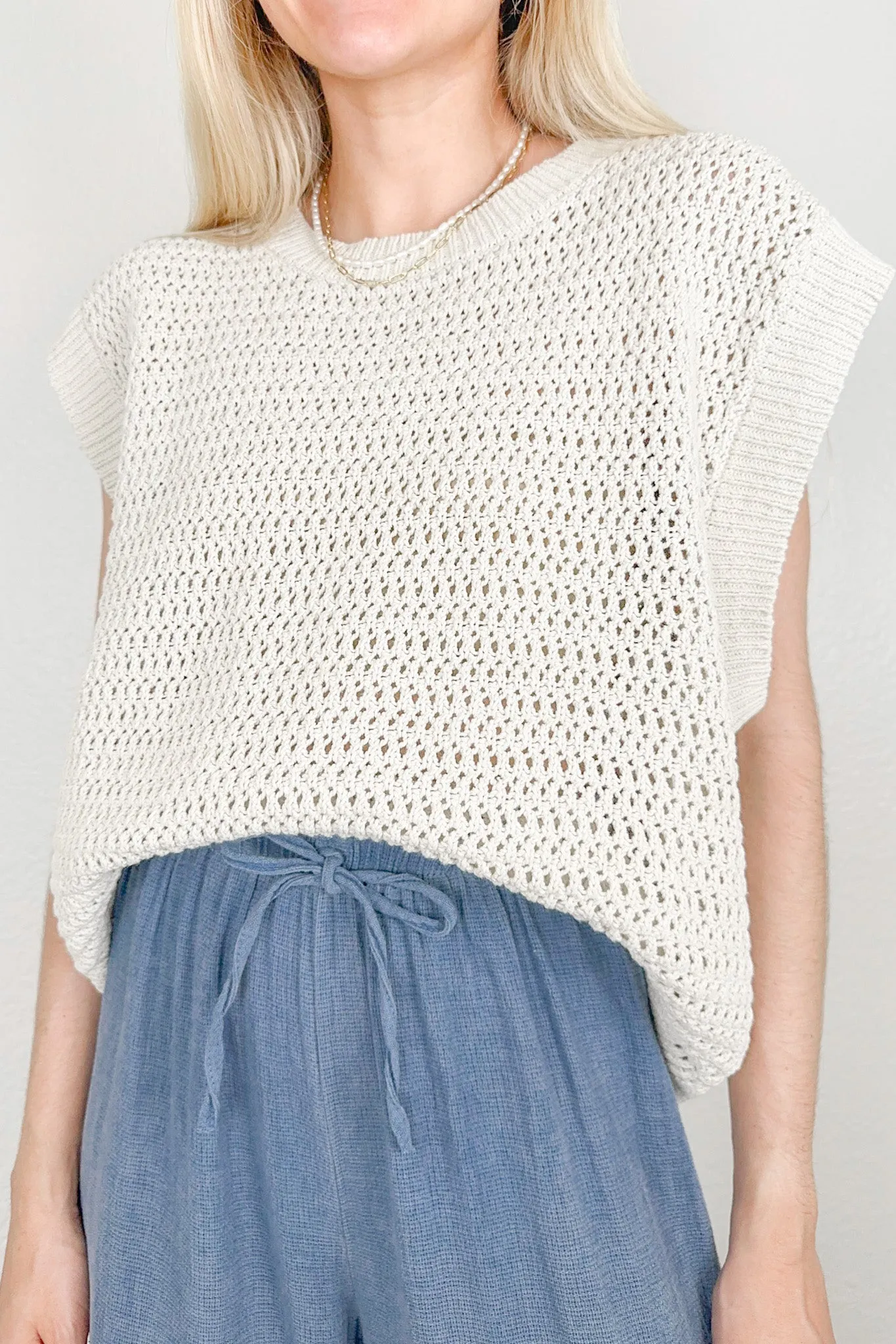 This Love Lightweight Knit Sweater Vest