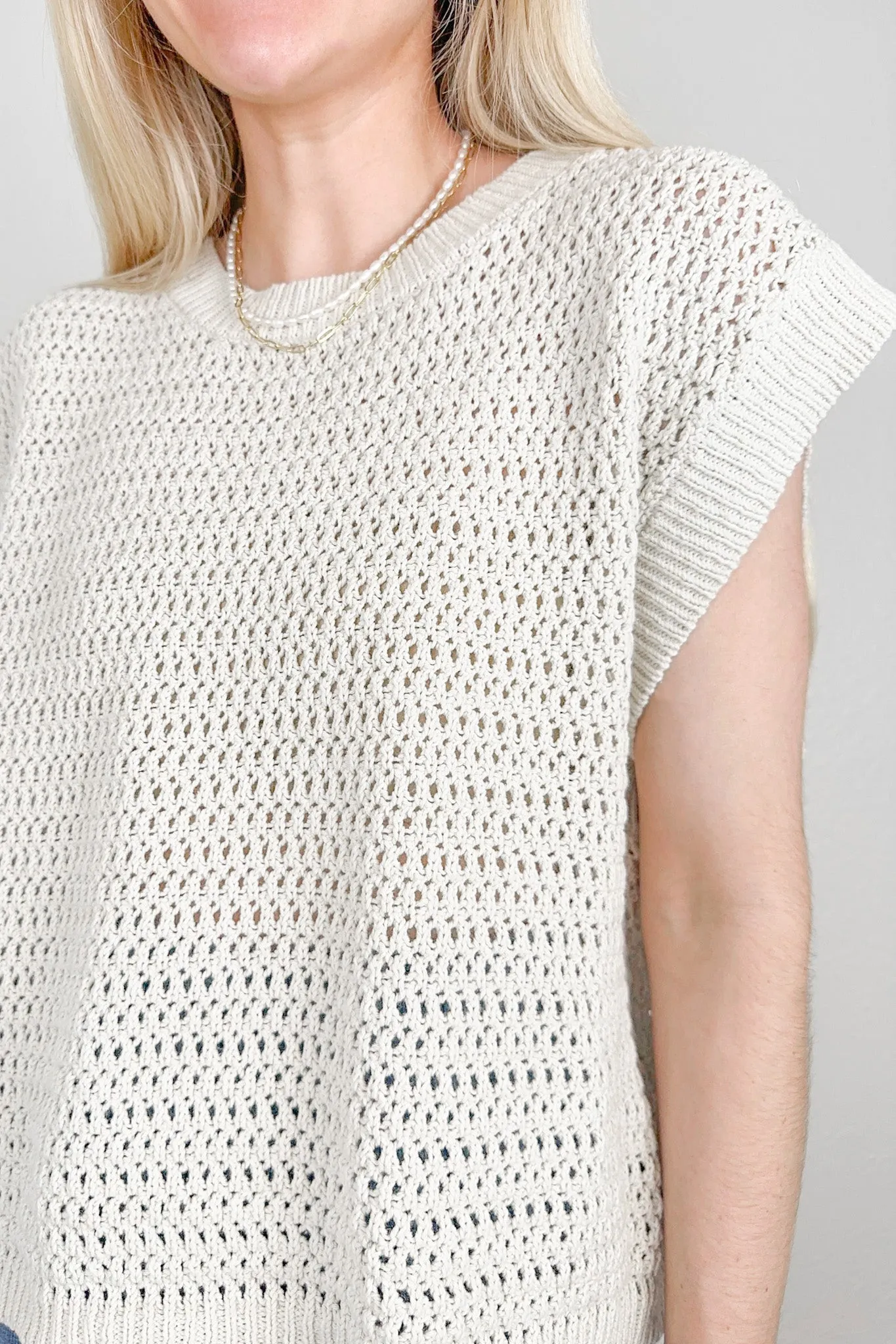 This Love Lightweight Knit Sweater Vest