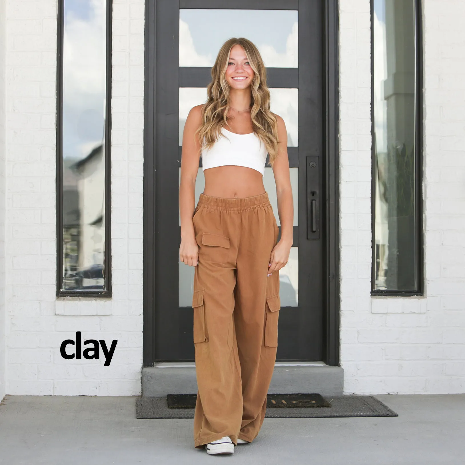 Tiffany Relaxed Cargo Pants