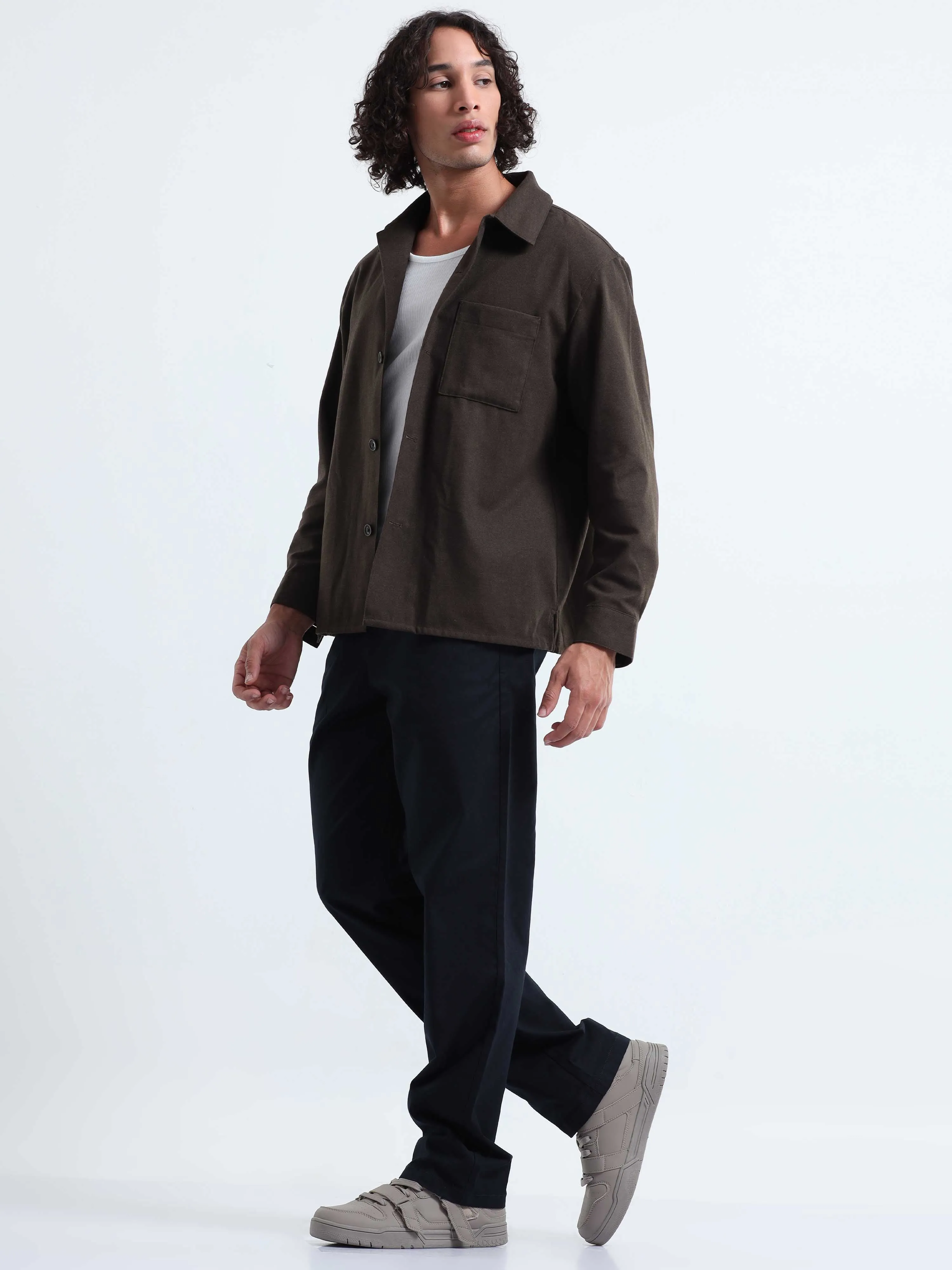 Verve Structural Navy Relaxed Pants