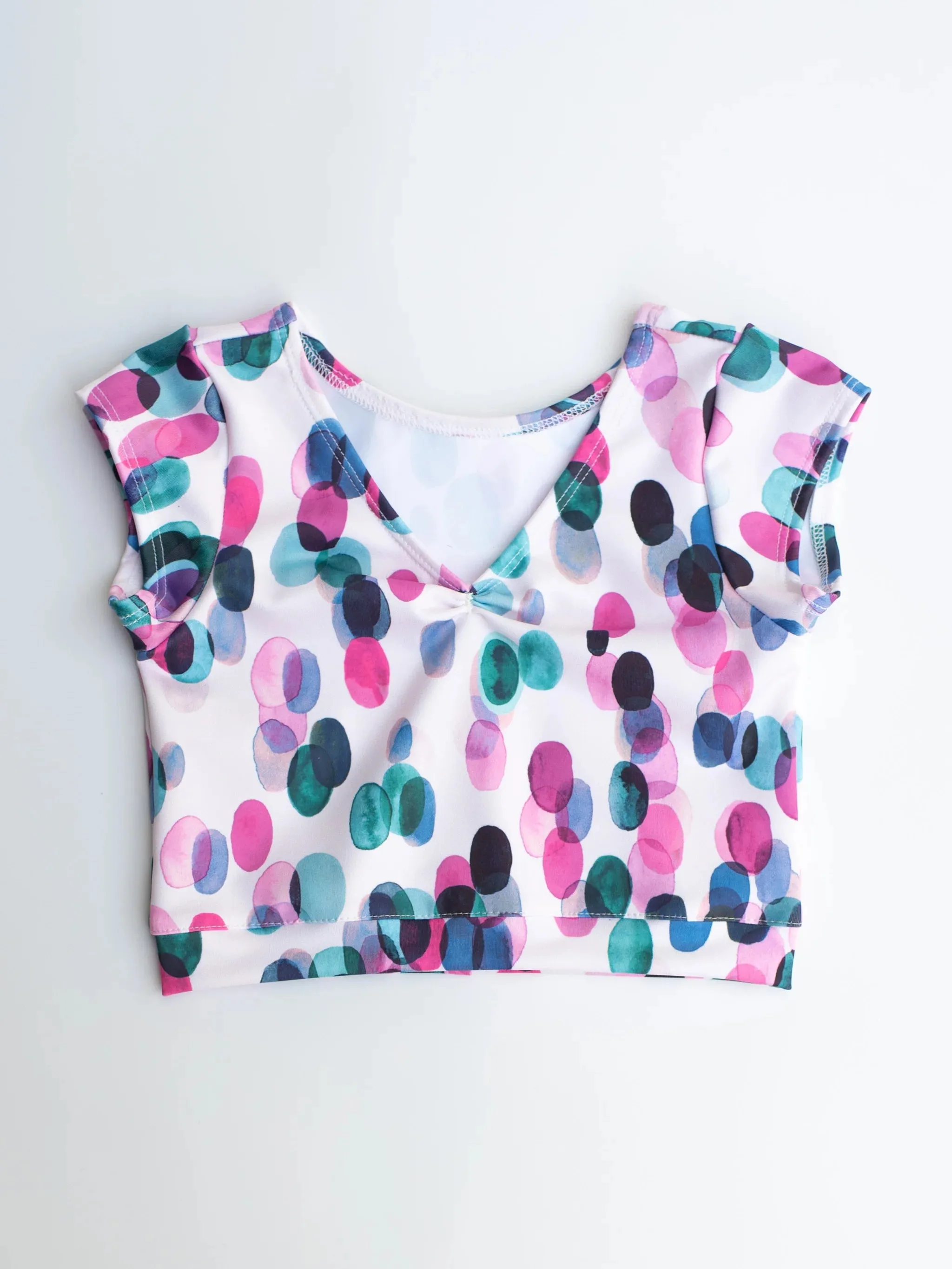 Whitney Deal Dancewear | Crop Top | Dots