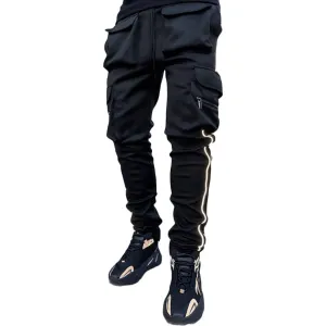 WLS Function Reflective Strip Multi Pockets Pants