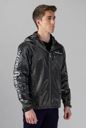 WOODPECKER MEN'S WIND SHELL - BLACK DIAMOND