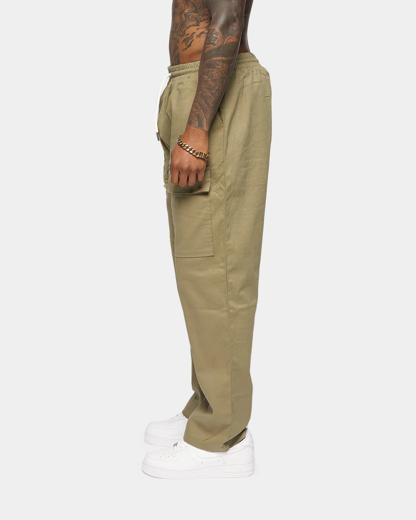 XXIII Arien Military Cargo Pants Beige